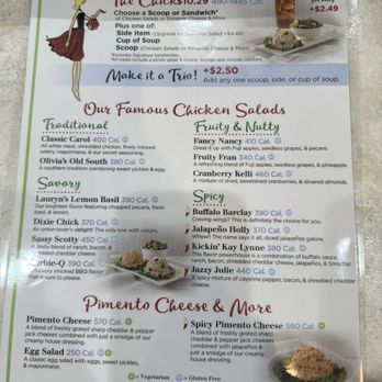 Chicken Salad Chick - Menu - Chicken Shop Near Me - Midland, Texas Chicken Salad Chick - Menu - Chicken Shop Near Me - Midland, Texas