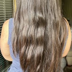 LEX Luxury Salon | Spa - Hair before getting my hair done from them