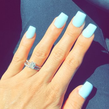 Bellevue Luxury Nails - Laguna Blue Nails - Nail Salons Near Me - Bellevue, Washington