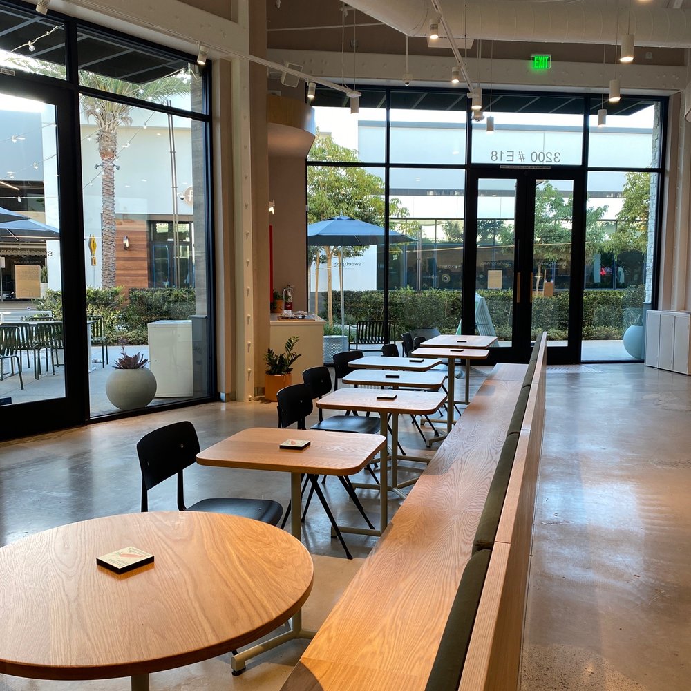sweetgreen - Healthy Salads, Wraps, and Bowls - Dining area - Salad Near Me - Manhattan Beach, California sweetgreen - Healthy Salads, Wraps, and Bowls - Dining area - Salad Near Me - Manhattan Beach, California