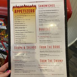 Cajun Catfish House - Menu