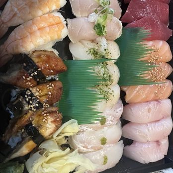 Sushi Nakata Express - 18 Sushi platter and hand 3 hand rolls. So Fresh! - Sushi Bars Near Me - La Cañada Flintridge, California Sushi Nakata Express - 18 Sushi platter and hand 3 hand rolls. So Fresh! - Sushi Bars Near Me - La Cañada Flintridge, California