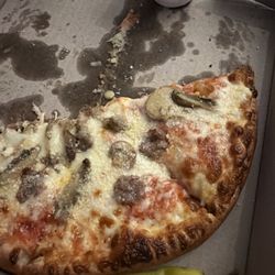 Mushroom and sausage!