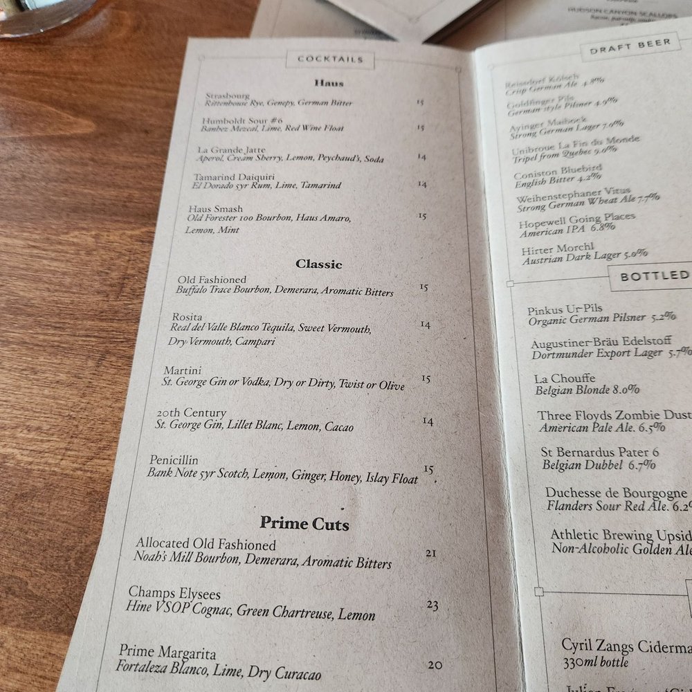 Boeufhaus - Drink menu. - Brasseries Near Me - Chicago, Illinois Boeufhaus - Drink menu. - Brasseries Near Me - Chicago, Illinois
