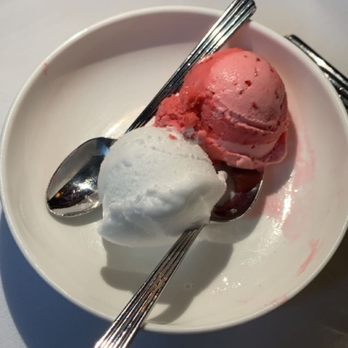 Prossimo Ristorante - Palate cleanser lime gelato and raspberry gelato - Italian Near Me - Tulsa, Oklahoma Prossimo Ristorante - Palate cleanser lime gelato and raspberry gelato - Italian Near Me - Tulsa, Oklahoma