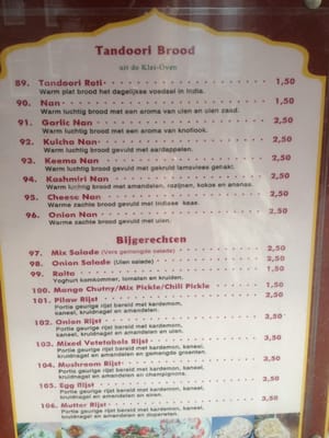 Menu photo 2 Taste Of India Haarlem, NH