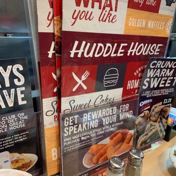 Huddle House - Menus - Breakfast & Brunch Near Me - Hampton, South Carolina
