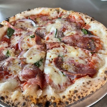 Kork Wine Bar - Arrabiata pizza - Wine Bars Near Me - Georgetown, Texas