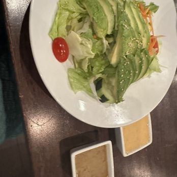 Saisaki - Avocado Salad-both dressings I wasn't sure what would be the best - Sushi Bars Near Me - Newport News, Virginia