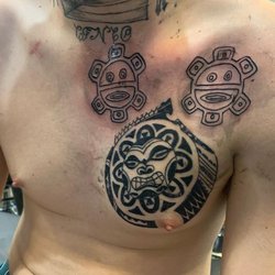 2 Extreme Tattoos - Not my picture just one from his ig how could anyone let him do this to a customer.