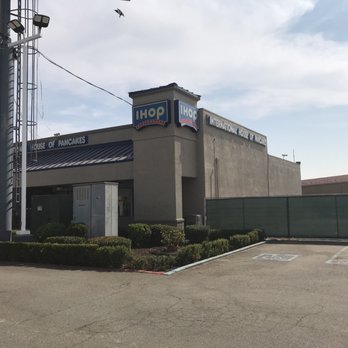 Tesla Supercharger - IHOP in parking lot - EV Charging Stations Near Me - Bakersfield, California