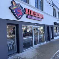 Front of shop