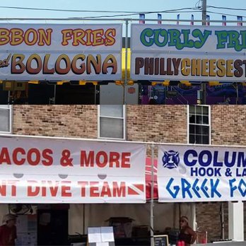 Vinyl Graphics - Vinyl Graphics designs and produces indoor or outdoor banners and signs for festivals, concerts, fairs, races and all kind of events in the - Graphic Design Near Me - Buffalo, New York