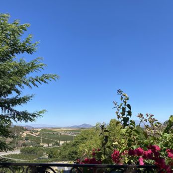 Churon Winery - view from outdoor patio - Wineries Near Me - Temecula, California Churon Winery - view from outdoor patio - Wineries Near Me - Temecula, California