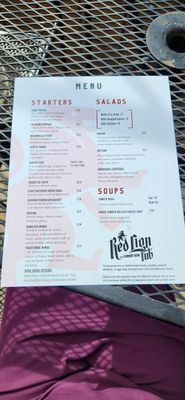 Menu photo 2 Red Lion Pub Milwaukee, WI Menu photo 2 Red Lion Pub Milwaukee, WI
