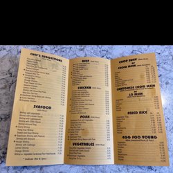 King Wha Chinese Restaurant - 2022 Menu