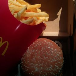 McDonald's - Double quarter pounder and fries