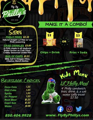 Menu photo 7 FlyBy Philly’s Tallahassee, FL