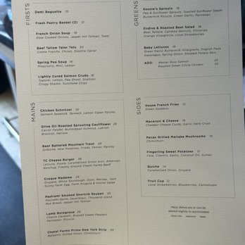 THE CHASTAIN - Lunch menu May 2026 - Diners Near Me - Atlanta, Georgia THE CHASTAIN - Lunch menu May 2026 - Diners Near Me - Atlanta, Georgia