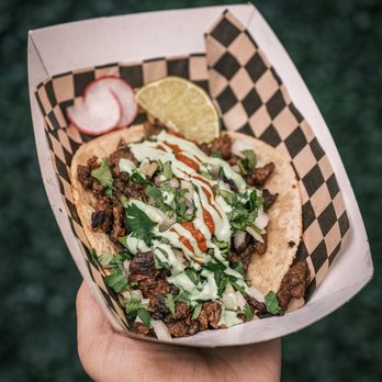 Barya Kitchen - Bistek Asada street taco with pandan avocado crema - Filipino Near Me - San Jose, California Barya Kitchen - Bistek Asada street taco with pandan avocado crema - Filipino Near Me - San Jose, California