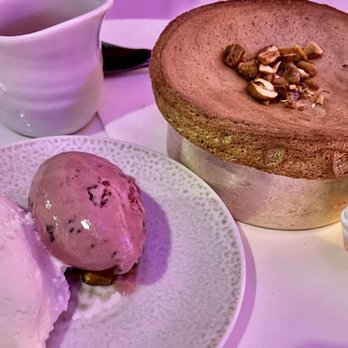 Spago - Dark Chocolate Souffle - New American Near Me - Beverly Hills, California