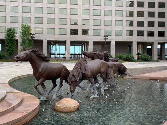 The Mustangs of Las Colinas Sculpture and Museum and Visitors Center by null