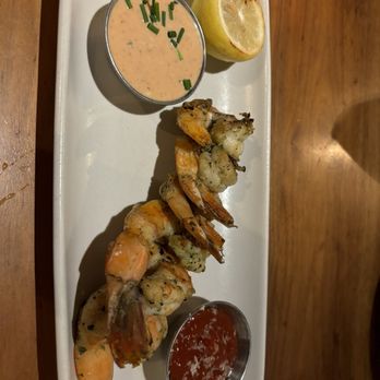 The Henry - Grilled & Chilled Shrimp. Sauce was yummy! - Coffee & Tea Near Me - Coronado, California