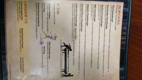 Menu photo 6 Pins 'n Pockets Entertainment Lake Elsinore, CA
