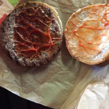 Burger King - I ordered a whopper with cheese. Does this look like a whopper with cheese. No its not even a whopper nor does it have cheese. - Burgers Near Me - Fresno, California Burger King - I ordered a whopper with cheese. Does this look like a whopper with cheese. No its not even a whopper nor does it have cheese. - Burgers Near Me - Fresno, California