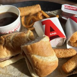 Three for $9.99 with extra cheese sticks