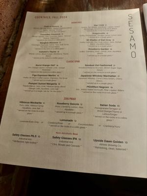 Menu photo 5 Sesamo New York, NY Menu photo 5 Sesamo New York, NY