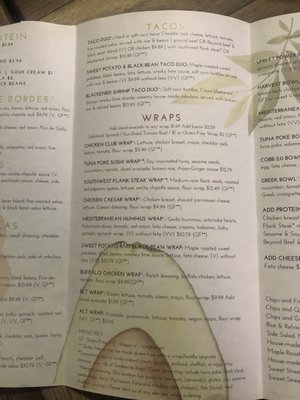 Menu photo 1 Salt 2.0 Torrington, CT