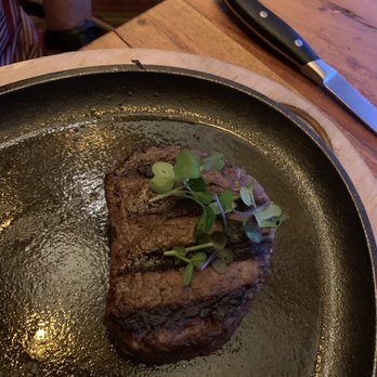 Osage Restaurant - 8oz Filet. Cooked medium rare. - Seafood Near Me - Ridgedale, Missouri Osage Restaurant - 8oz Filet. Cooked medium rare. - Seafood Near Me - Ridgedale, Missouri