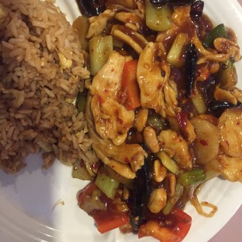 Mr King - Kung Pao Chicken, ordered XXX spicy hot and fried rice - Chinese Near Me - Crystal River, Florida Mr King - Kung Pao Chicken, ordered XXX spicy hot and fried rice - Chinese Near Me - Crystal River, Florida