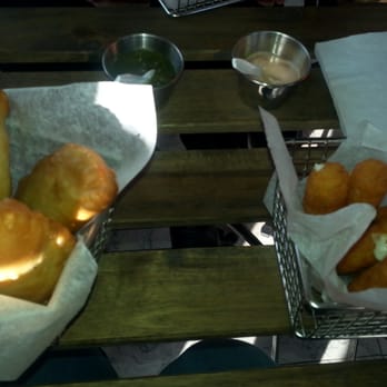 La Masa - Chicken and cheese and spinach empanadas with mozz stix. So good! - Colombian Near Me - Bronx, New York La Masa - Chicken and cheese and spinach empanadas with mozz stix. So good! - Colombian Near Me - Bronx, New York