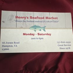 Henry's Seafood Market