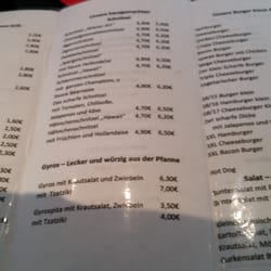 Ela's Grillstübchen - SPEISEKARTE