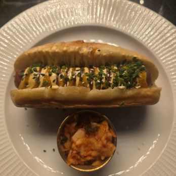 The Sapphire - $25 Wagyu Beef Hot Dog - Supper Clubs Near Me - Tampa, Florida