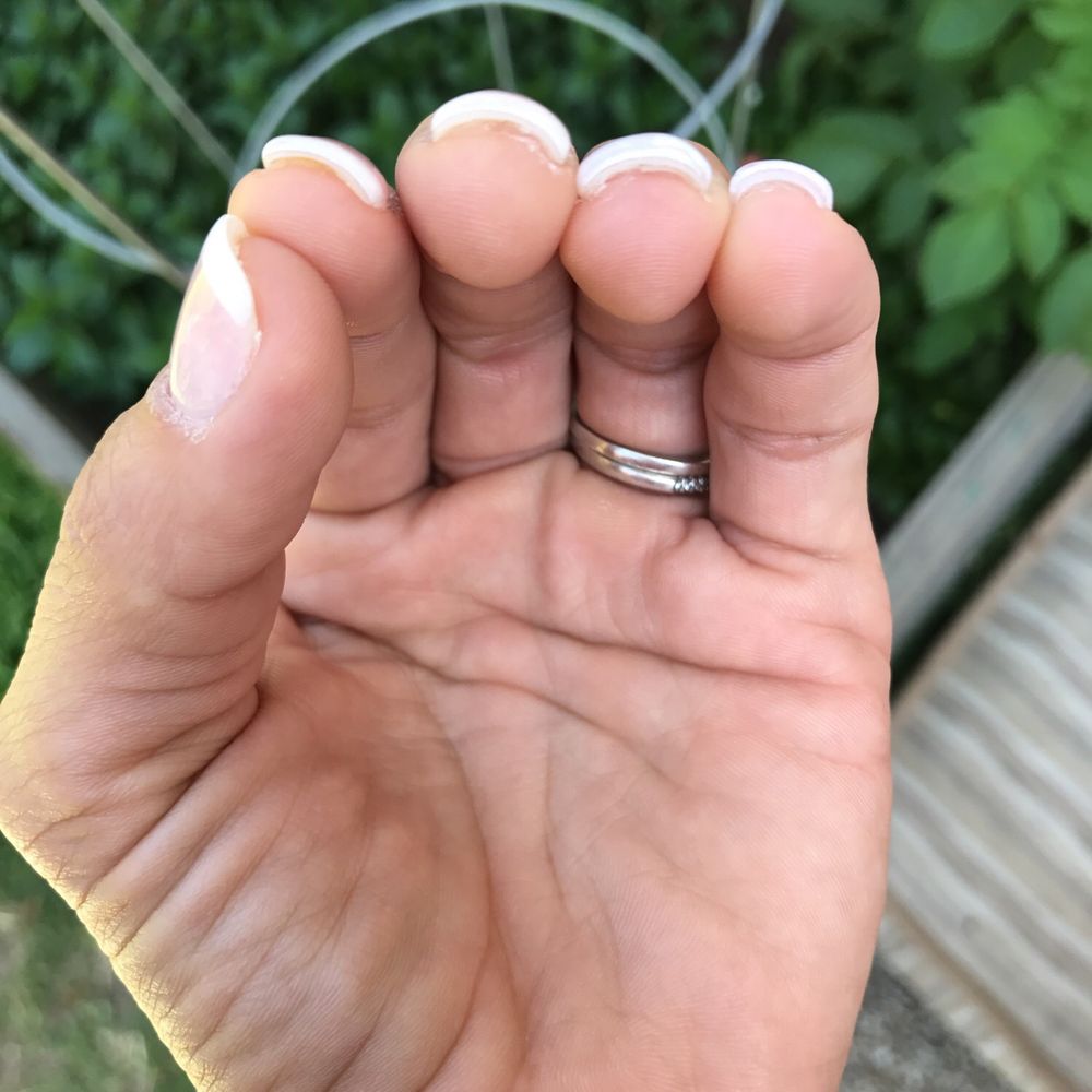 Style Nails & Spa - Look how thick and gross she should have added white before clear layers - Nail Salons Near Me - Oceanside, California Style Nails & Spa - Look how thick and gross she should have added white before clear layers - Nail Salons Near Me - Oceanside, California