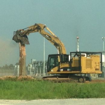 Treemark Services - Cat 322 w/Shinn Cutter - Excavation Services Near Me - Eunice, Louisiana