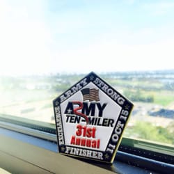 Army Ten-Miler - 2015 ATM challenge coin & the Pentagon