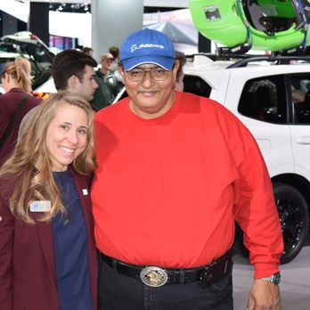 Huntington Place - Posing with the brand ambassador of Subaru N.A - Venues & Event Spaces Near Me - Detroit, Michigan Huntington Place - Posing with the brand ambassador of Subaru N.A - Venues & Event Spaces Near Me - Detroit, Michigan
