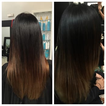 Les Cheveux - After magic touch by Josephine . Thanks God for her talent. Fix my hair and get best ombré. :) - Hair Salons Near Me - Los Angeles, California