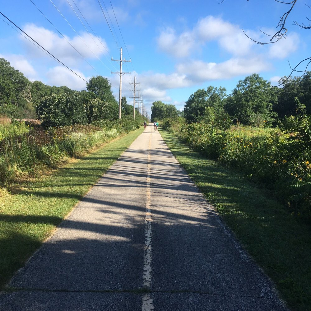 Robert McClory Bike Path - I love my morning jog - Hiking Near Me - Lake Forest, Illinois