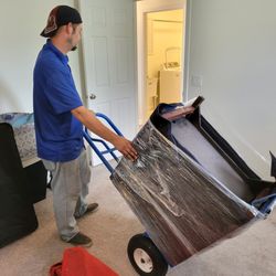 M & M Moving And Storage - Wrap and load!