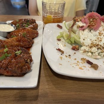 The Brick Kitchen + Lounge - Brick Signature Wings and Happy Hour Wedge Salad. - Beer Bar Near Me - Renton, Washington The Brick Kitchen + Lounge - Brick Signature Wings and Happy Hour Wedge Salad. - Beer Bar Near Me - Renton, Washington