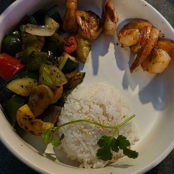 RAW Kitchen & Cantina - Shrimp bowl. Add more stuff or use a smaller bowl - Seafood Near Me - Rancho Cucamonga, California RAW Kitchen & Cantina - Shrimp bowl. Add more stuff or use a smaller bowl - Seafood Near Me - Rancho Cucamonga, California