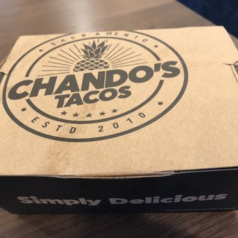 Chando's Tacos - To go box - Mexican Near Me - West Sacramento, California