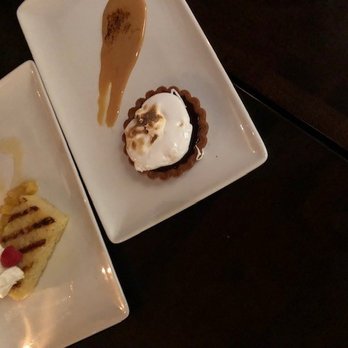 TEN 3 - The Chocolate Tart was better. We paired this with some decaf coffee. - New American Near Me - Albuquerque, New Mexico