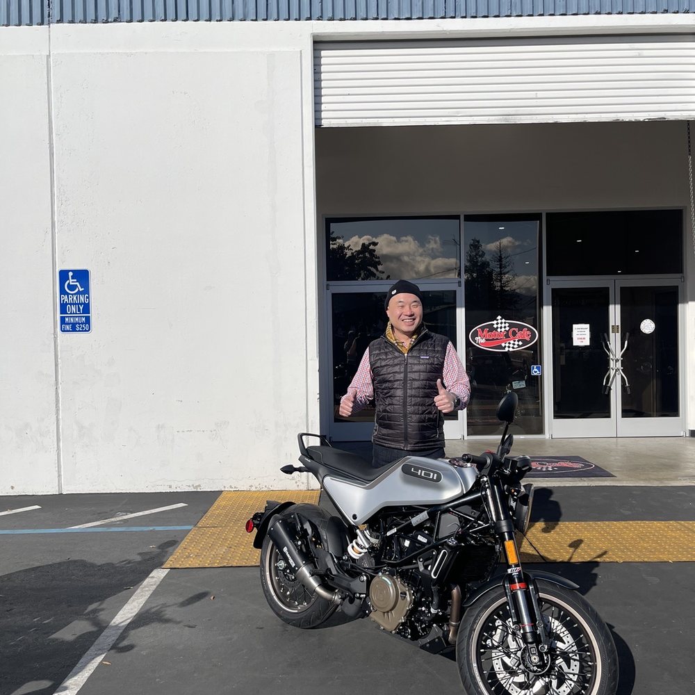 The Motor Cafe - Super excited haven't had a bike in years! - Motorcycle Dealers Near Me - Campbell, California The Motor Cafe - Super excited haven't had a bike in years! - Motorcycle Dealers Near Me - Campbell, California